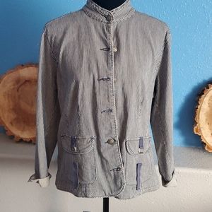 Chico's denim jacket Women's jean